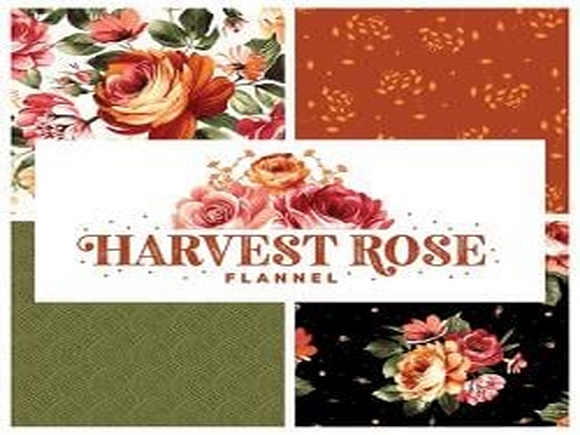 Harvest Rose - Flannel